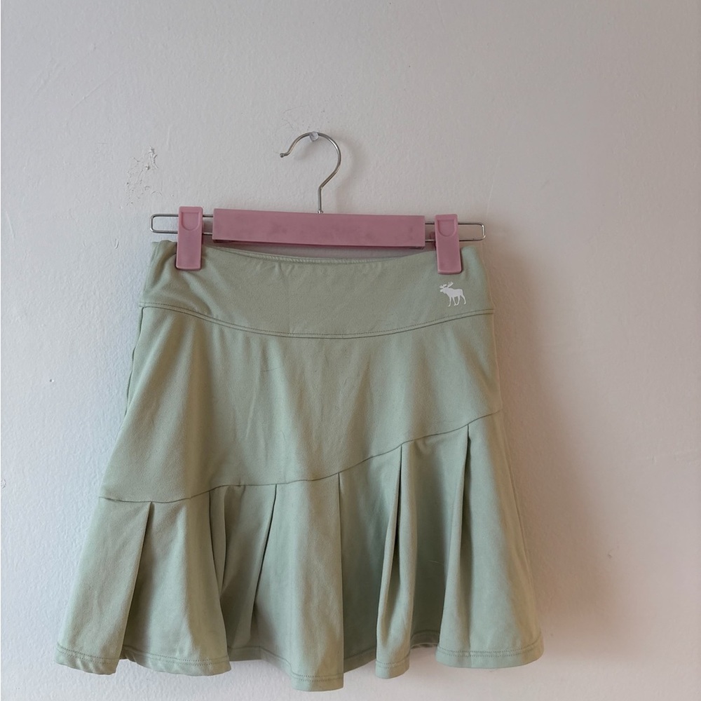 Abercrombie mint athletic skort
